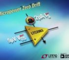 Amplificateur opérationnel à dérive de tension nulle consommant 1,3µA |Linear Technology Linear-110717
