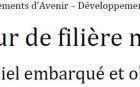 Lancement de l’appel à projets « logiciel embarqué et objets connectés n°2 » avenir1501