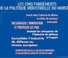 Premier comité de politique industrielle de défense DefenseIndus-210119