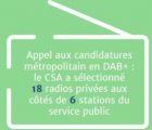 Le CSA désigne les 24 radios nationales en DAB+ CSA-070319